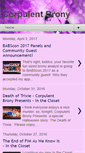 Mobile Screenshot of corpulentbrony.com