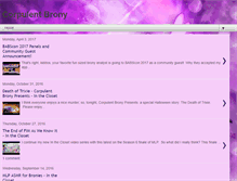 Tablet Screenshot of corpulentbrony.com
